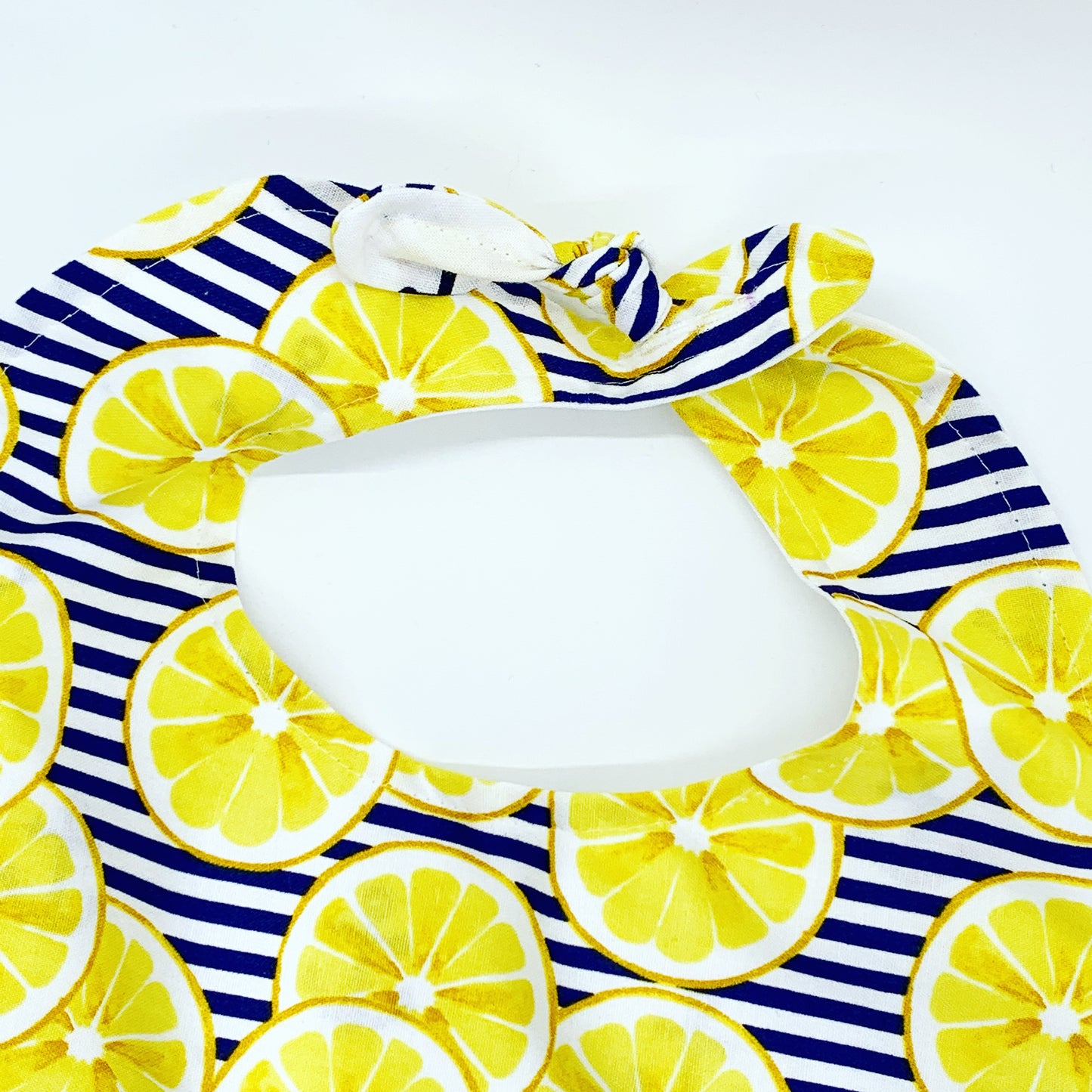 Reversible square baby bib