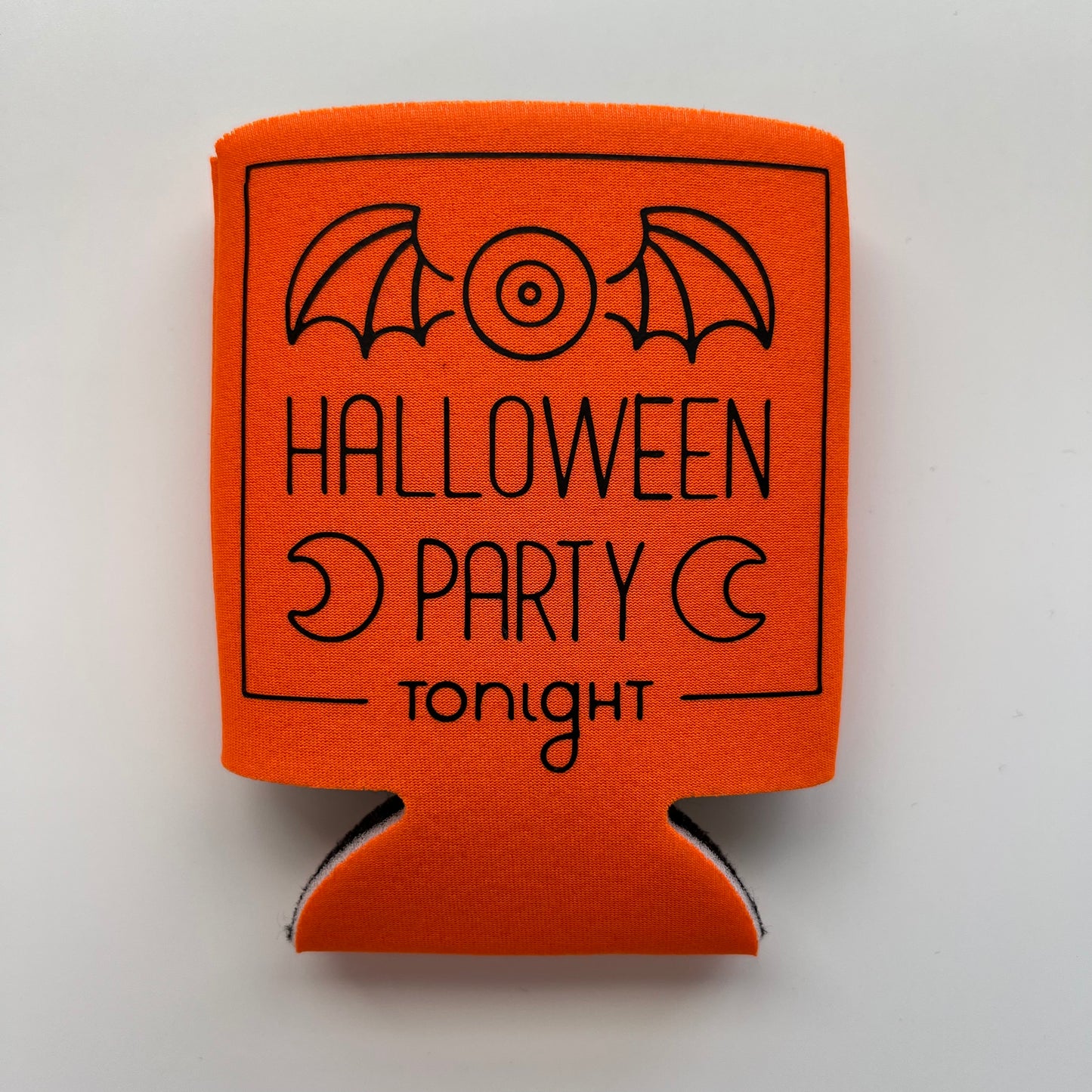 Halloween party koozie