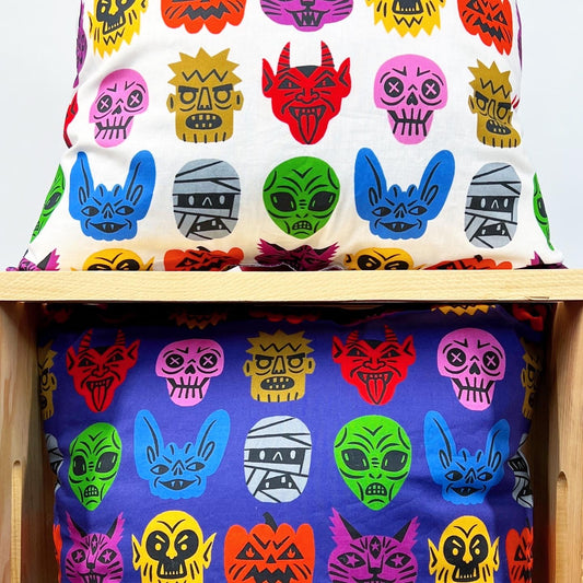 Halloween throw pillows