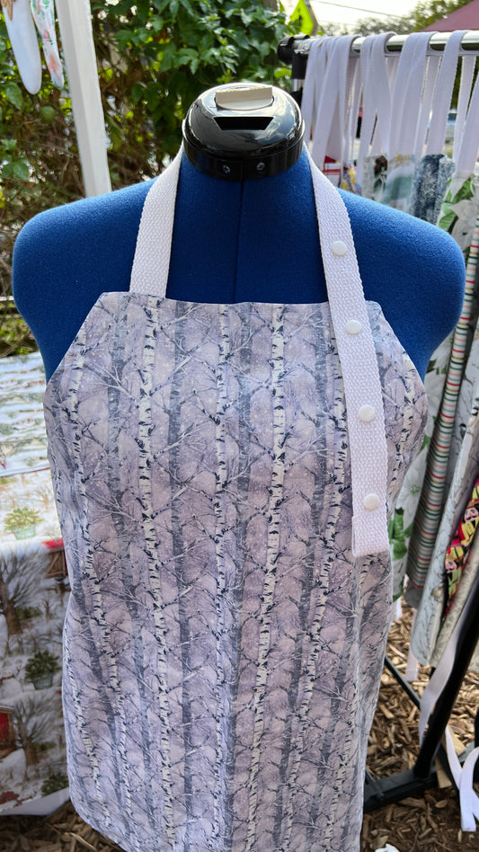 Christmas apron “Birch”