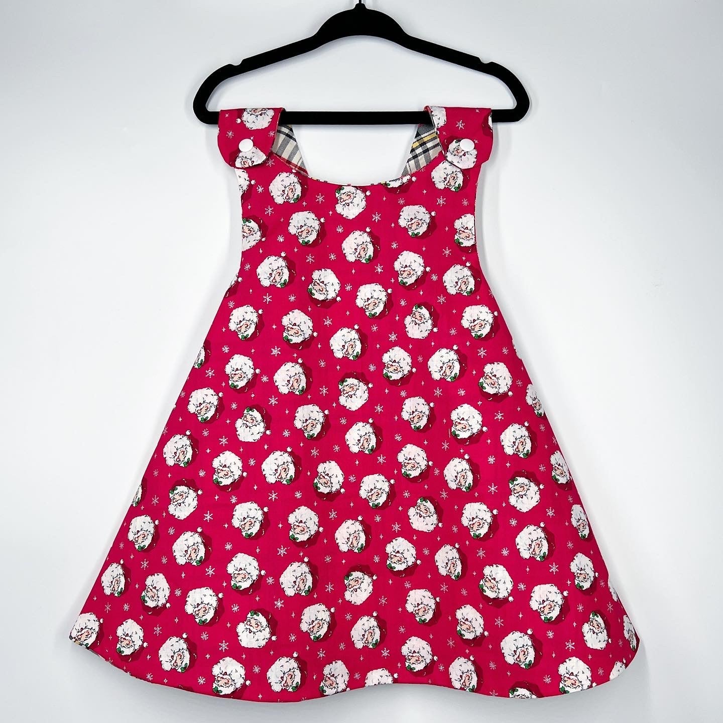 Christmas reversible dress “Santa”