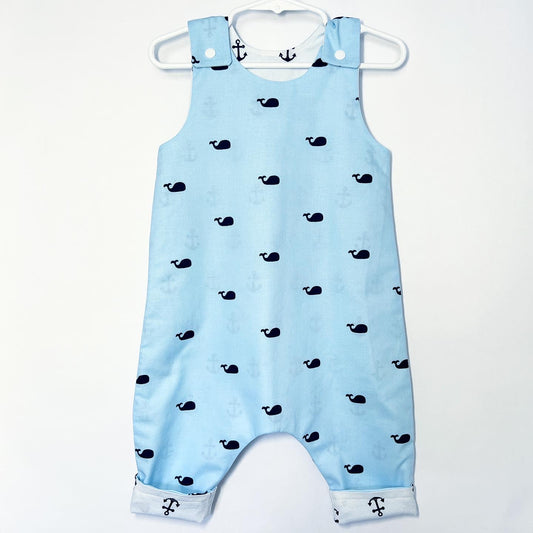 Romper without inseam opening