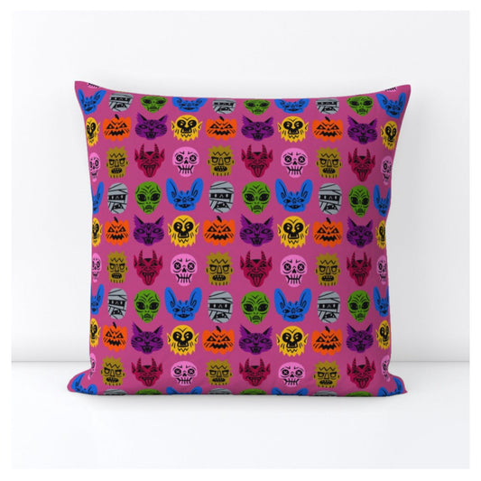 Custom Halloween throw pillows for individual order