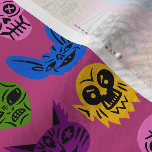 Monsters (pink background)