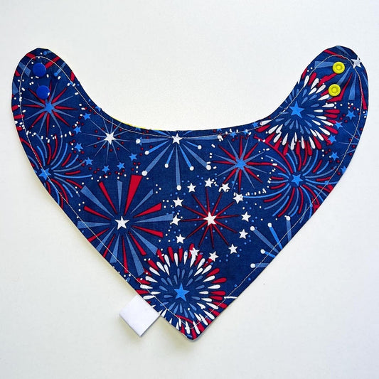 Pet reversible bandana “Fireworks”