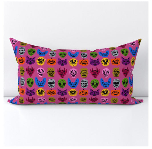 Custom Halloween throw pillows for individual order