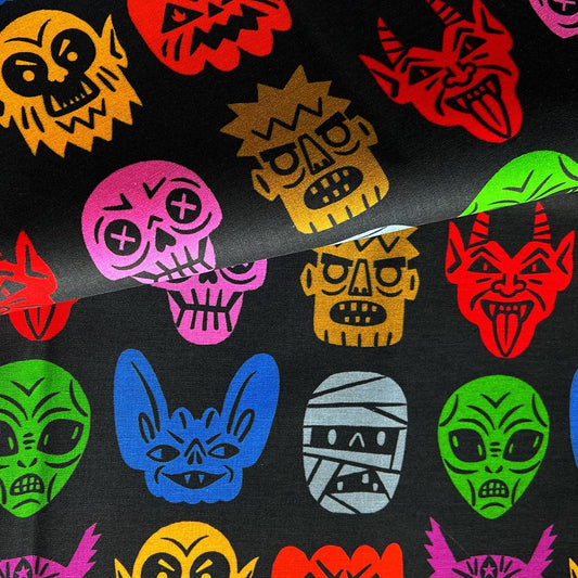 Monsters (black background)