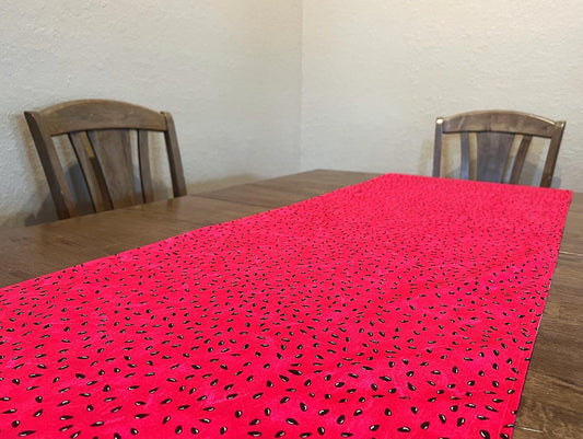 Reversible table runner "Watermelon"