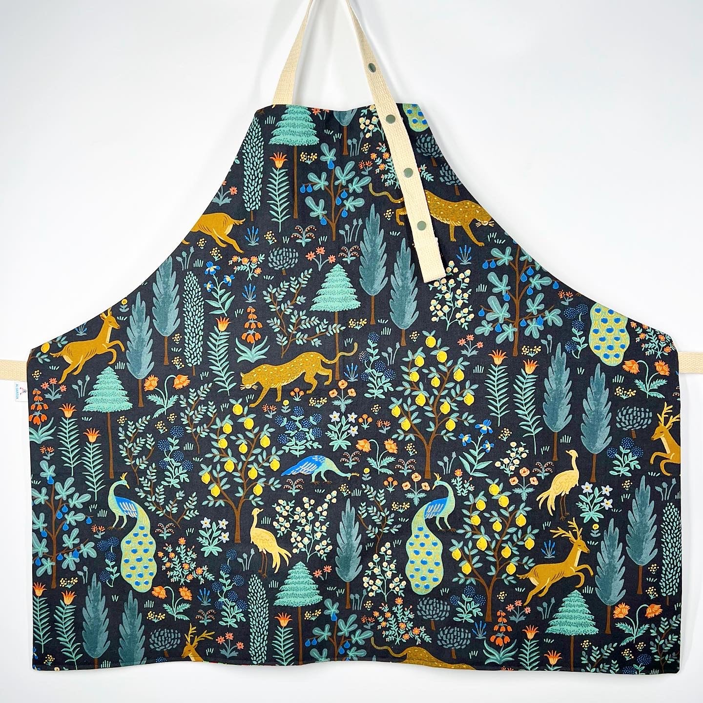 Riffle Paper Co Canvas fabric Apron “Magic forest ”