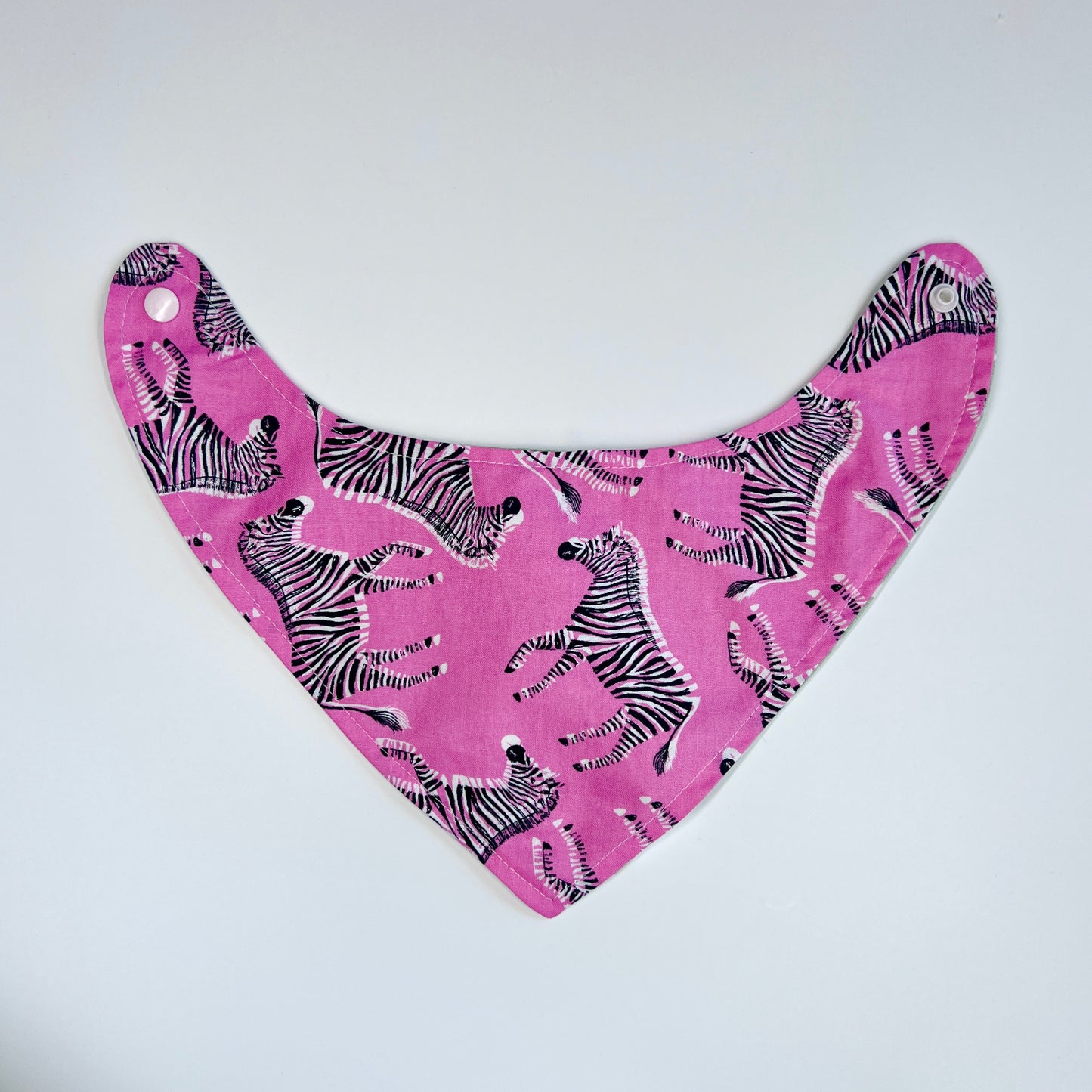 Reversible Bandana Bib "Polka Dots"