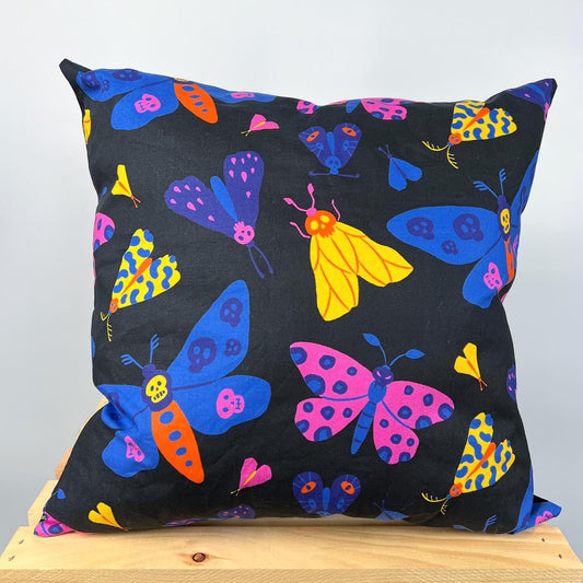 Halloween throw pillows “Silence of the moths”