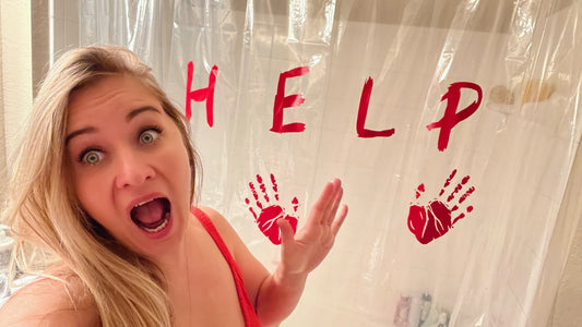 Halloween shower curtains