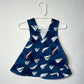 Reversible cotton dress “Nautical”