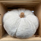 Sherpa pumpkins in ivory color