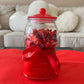 Valentine’s Day red candy bowl
