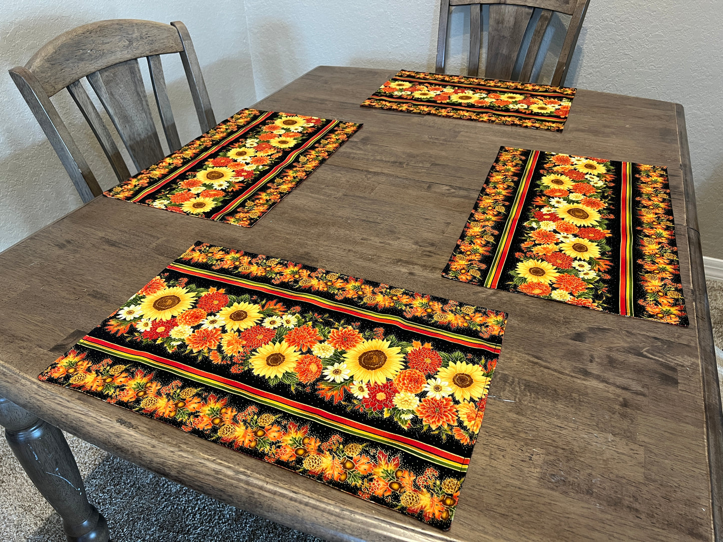 Table set "Flowers"