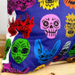 Reversible Halloween throw pillows “Monsters”