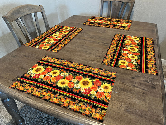 Table mats "Flowers"