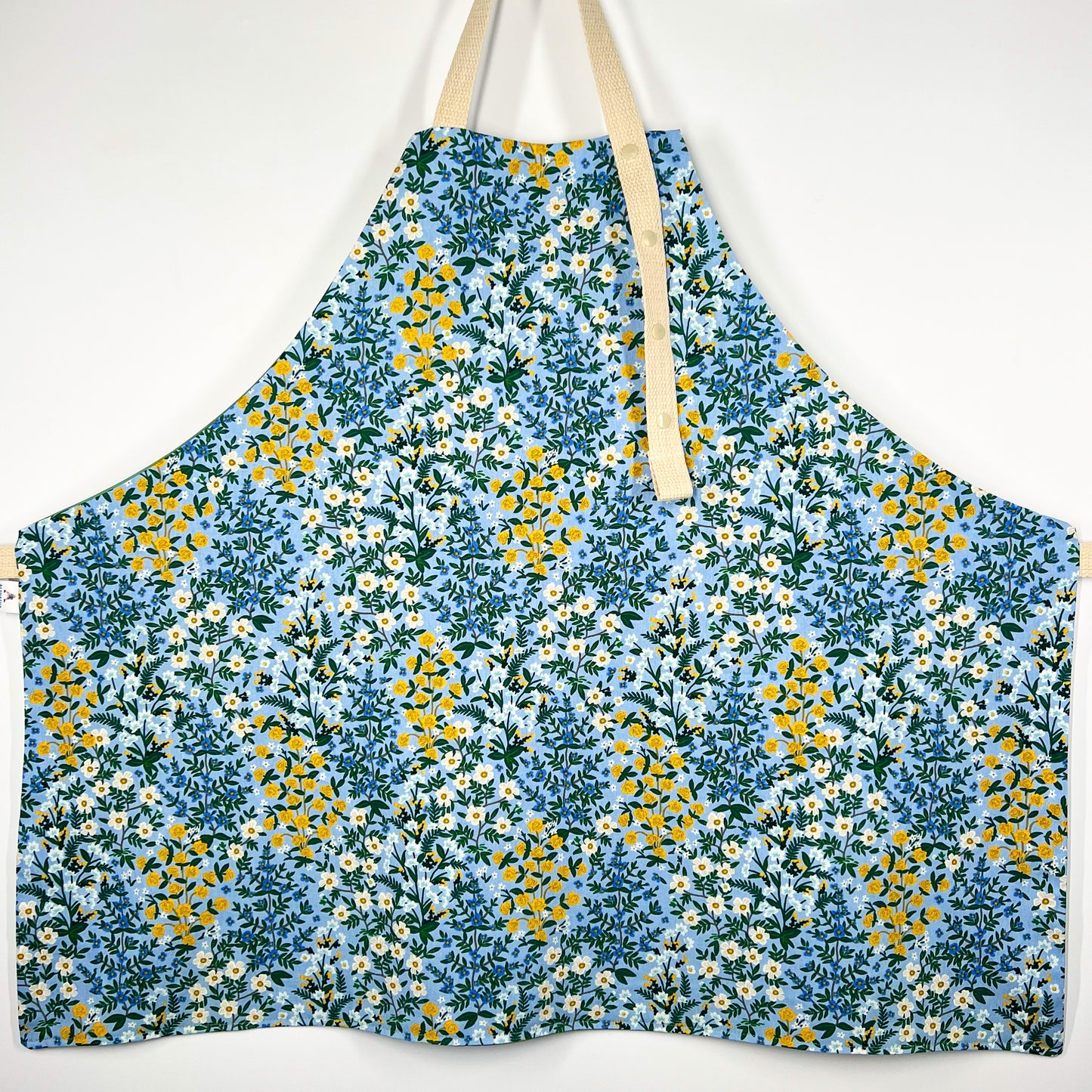Riffle Paper Co Canvas fabric Apron “Spring”